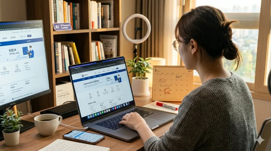 정부24 검색
